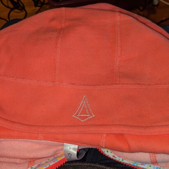 Lululemon Ivivva Athletica Girls Flash & Pig Hoodie Pink NWT Size 4 - Picture 4 of 7